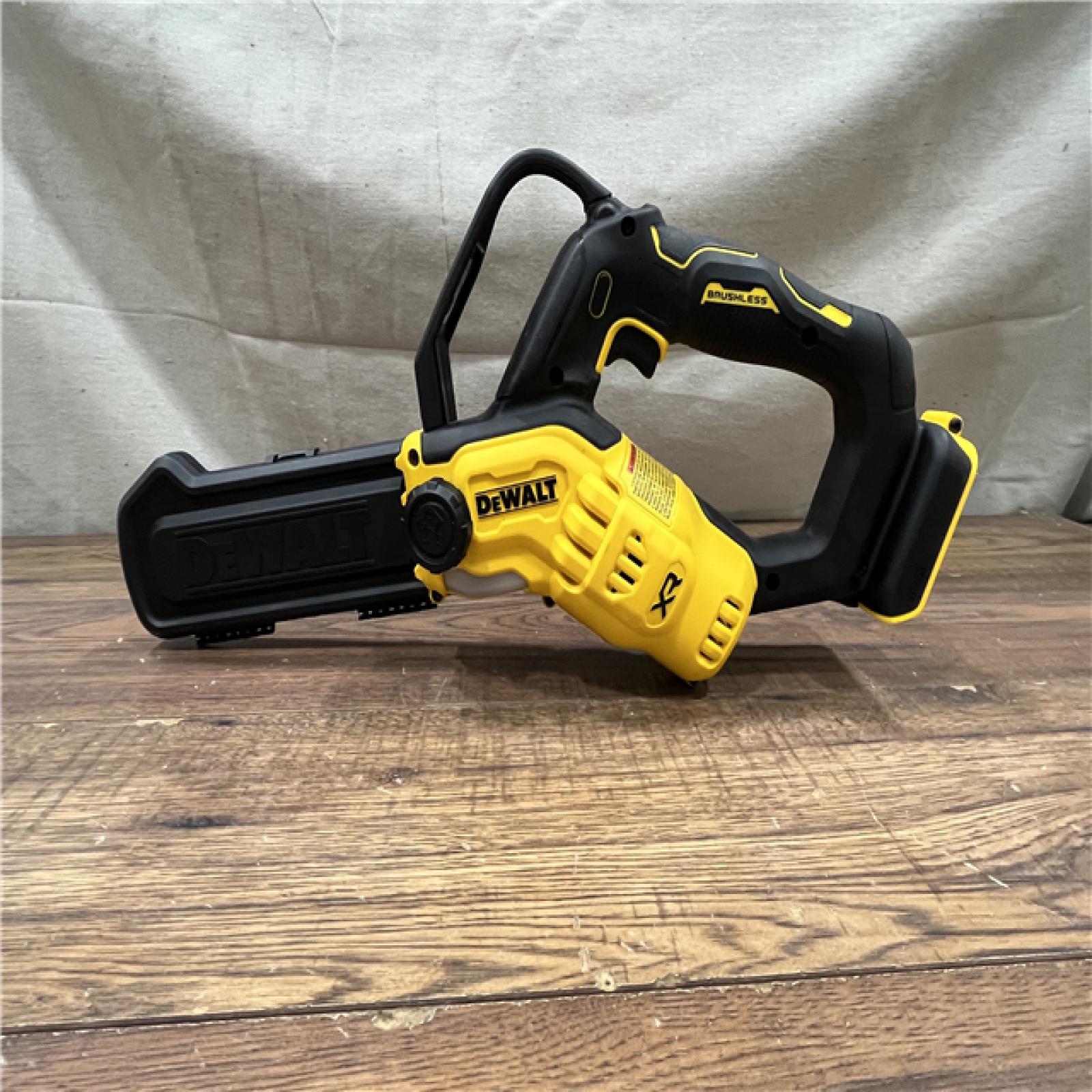 AS-IS 20V MAX 8 in. Brushless Cordless Battery Powered Pruning Chainsaw (Tool Only)