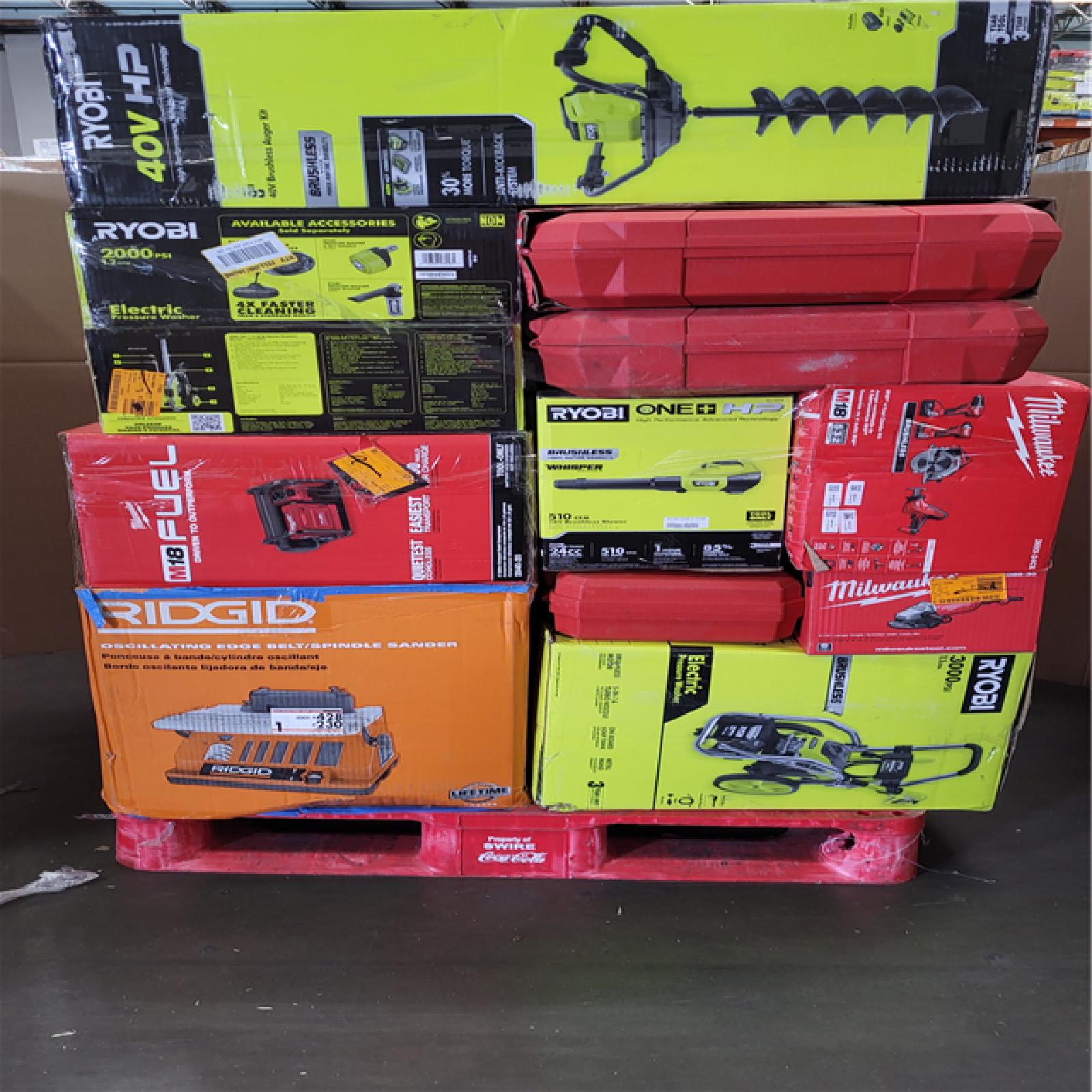 California AS-IS TOOL pallet