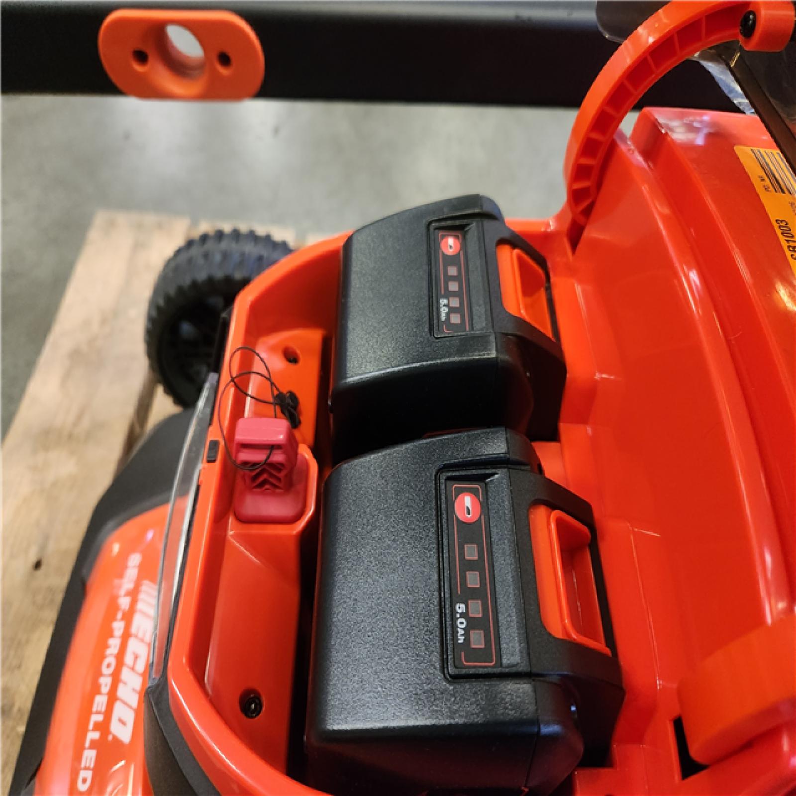 Phoenix NEW ECHO 56V 21 in. Cordless Battery 3-in-1 Walk Behind Self-Propelled Lawn Mower w/ (2) 5Ah Batteries and Rapid Charger