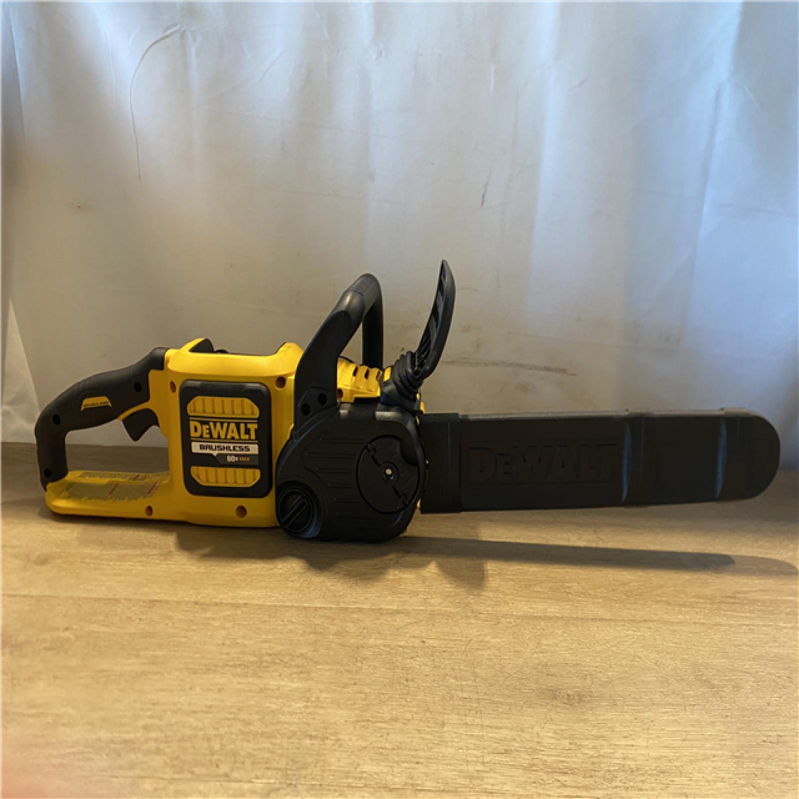 AS-IS DEWALT FLEXVOLT 60V MAX 16in. Brushless Cordless Chainsaw (Tool Only)