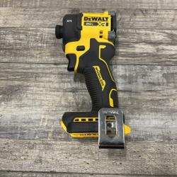 AS-IS DEWALT 20V XR Brushless Cordless 1/4 in. Quiet Hydraulic Impact Driver (Tool-Only)
