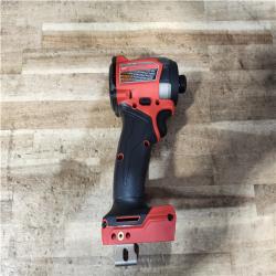 Houston Location AS-IS Milwaukee FUEL 18V Lithium-Ion Brushless Cordless 1/4 in. Hex Impact Driver (Tool-Only)