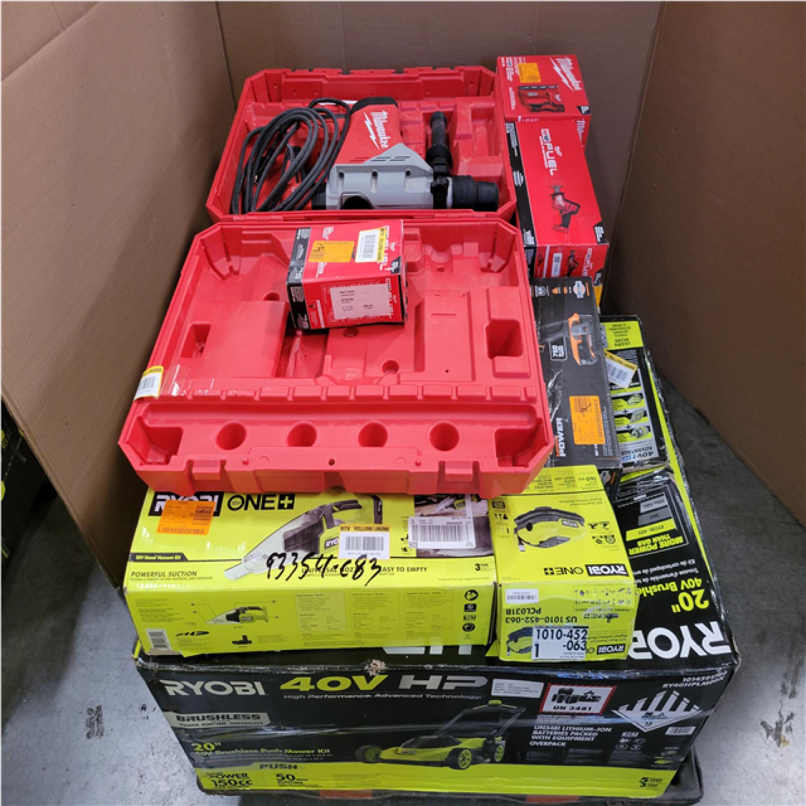 CALIFORNIA AS-IS TOOL PALLET