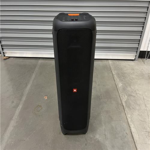 AS-IS JBL JBLPARTYBOX1000AM-CR PartyBox 1000 DJ Bluetooth Portable Speaker LED Lighting  Black  1 Speaker  1