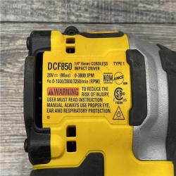 AS-IS DEWALT ATOMIC 20V MAX Lithium-Ion Cordless 1/4 in. Brushless Impact Driver Kit