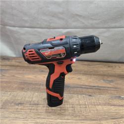 AS-IS Milwaukee M12 12V MAX Cordless Drill/Driver Kit