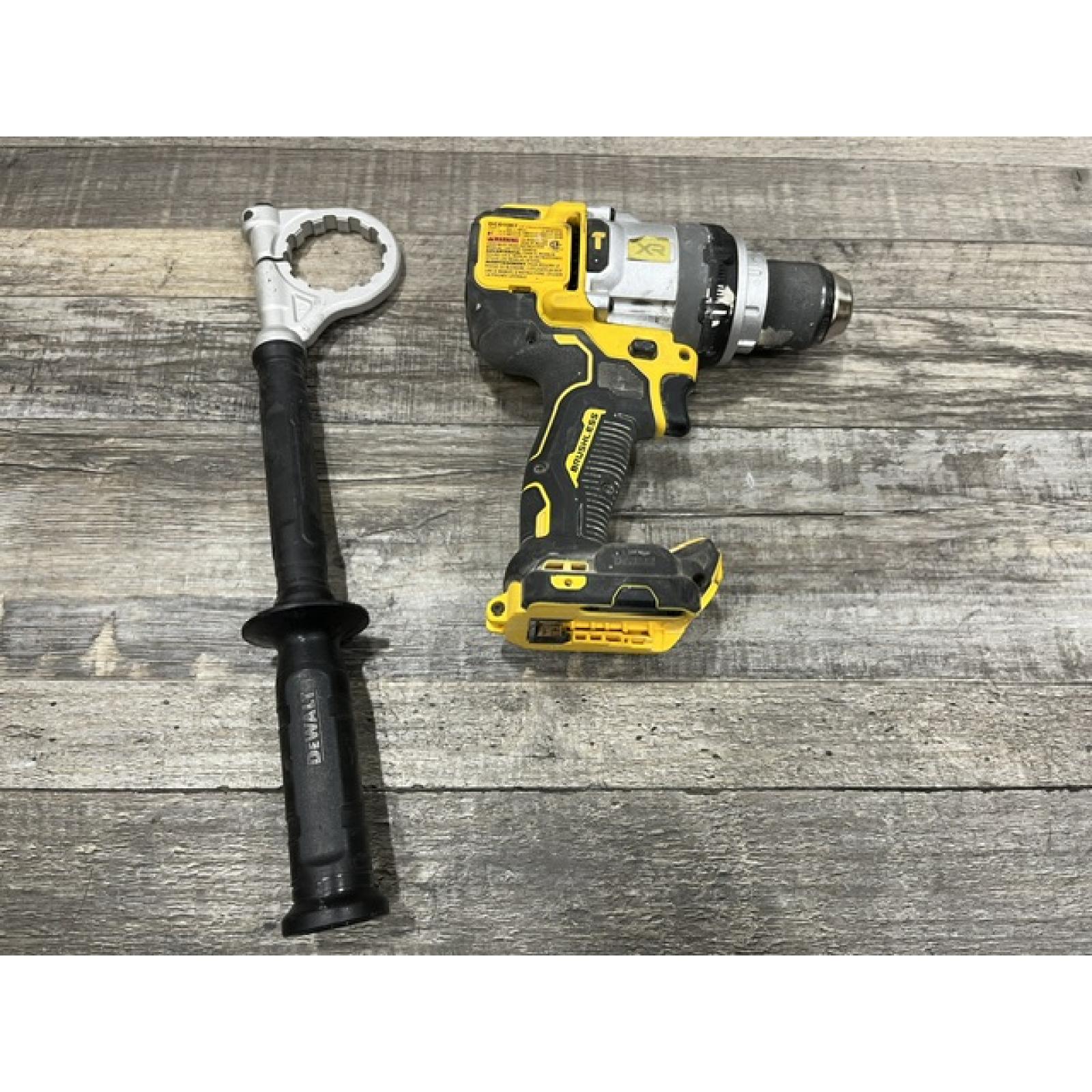 AS-IS DEWALT 20V MAX Brushless Cordless 1/2 3-Speed Hammer Drill (Tool-Only)