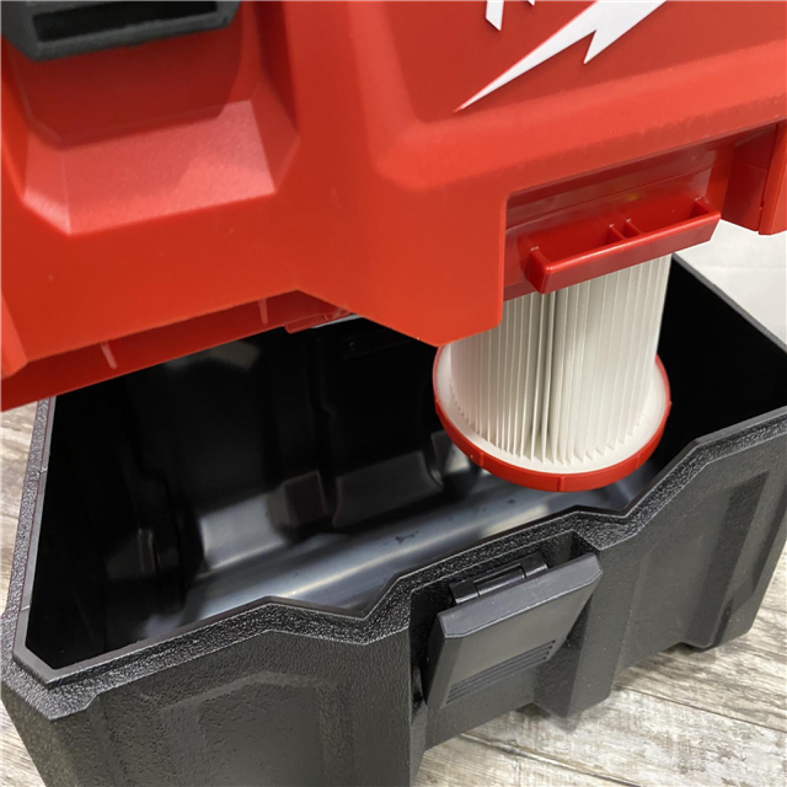 AS-IS Milwaukee 18-Volt 2 Gal. Lithium-Ion Cordless Wet/Dry Vacuum (Vacuum-Only)