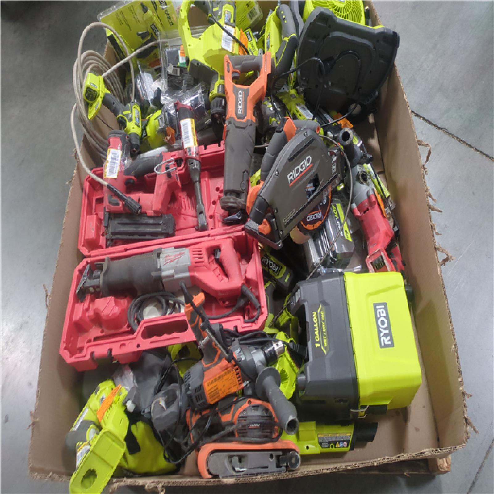 CALIFORNIA AS-IS TOOL PALLET
