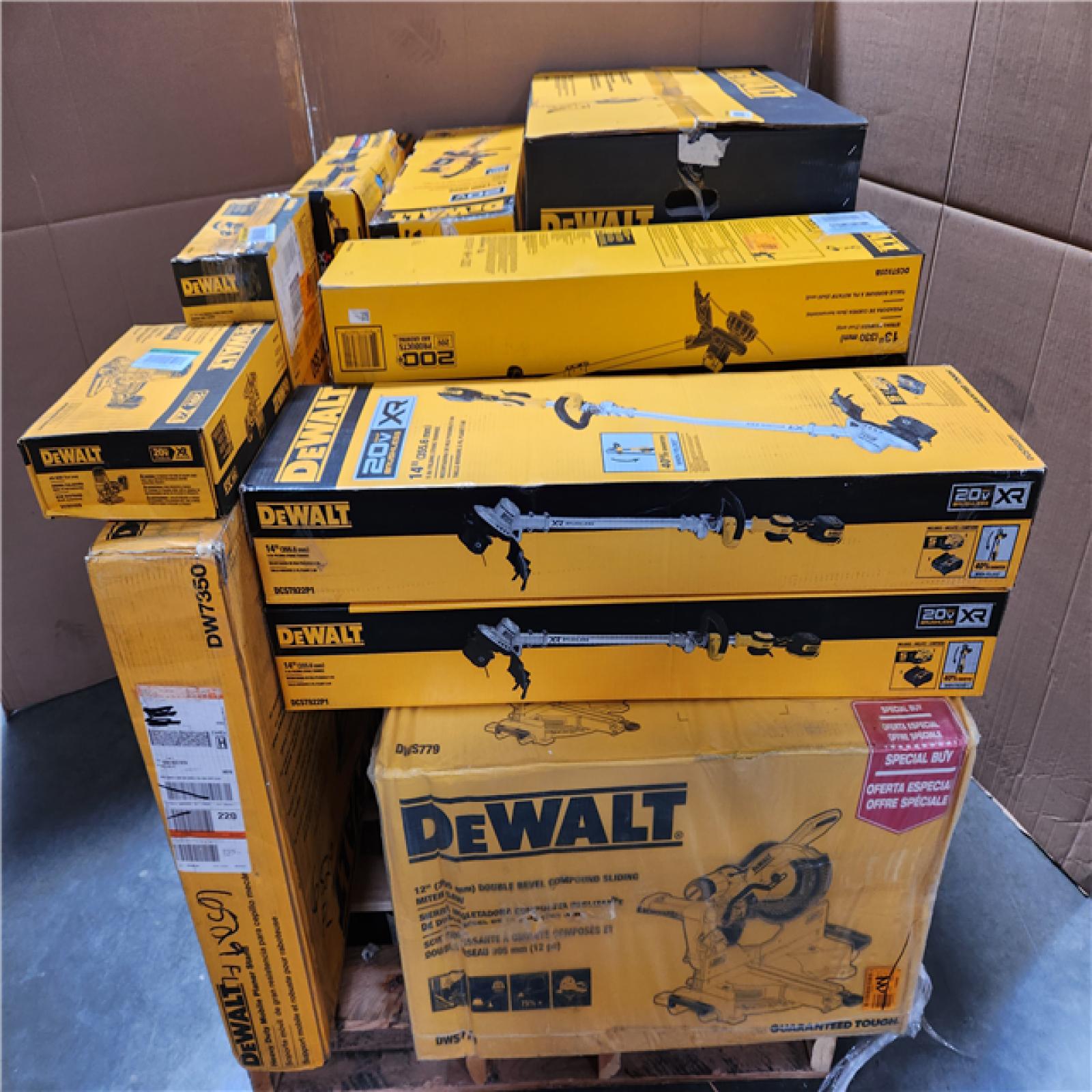California DeWalt Tool Pallet: Appears in Excellent Condition