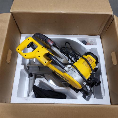 AS-IS DEWALT 12 in. 15 Amp Compound Double Bevel Miter Saw