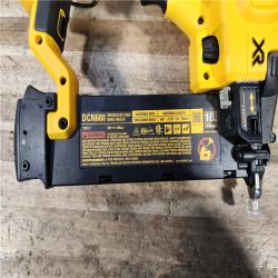 HOUSTON LOCATION - AS-IS DEWALT 20V MAX XR Lithium-Ion Electric Cordless 18-Gauge Brad Nailer (Tool Only)