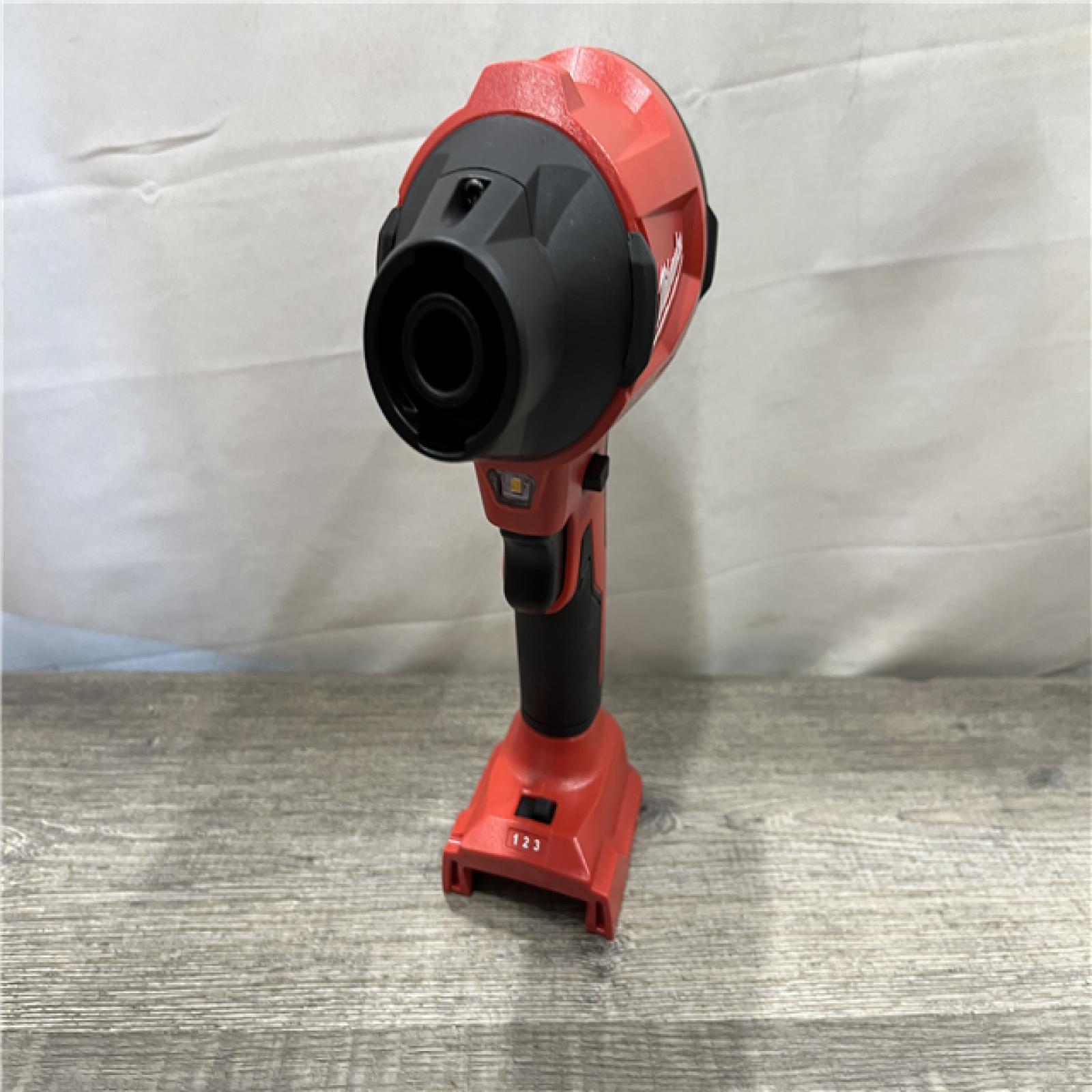 AS-IS Milwaukee 18V Lithium-Ion 570 MPH Brushless Cordless Precision Blower with Variable Speed Trigger and Trigger Lock
