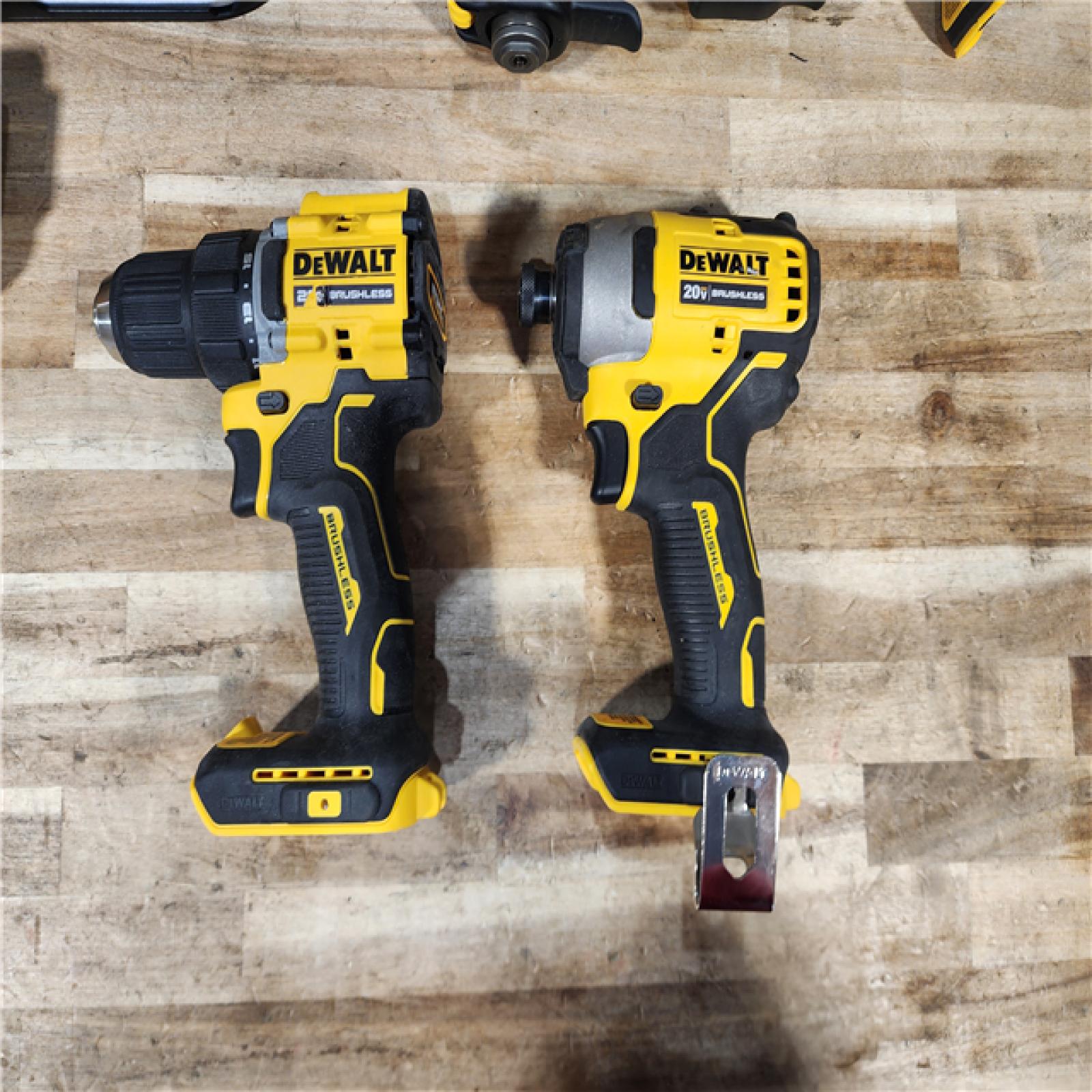 HOUSTON LOCATION - AS-IS DEWALT 4 TOOL COMBO KIT W/ (2) BATTERY & CHARGER