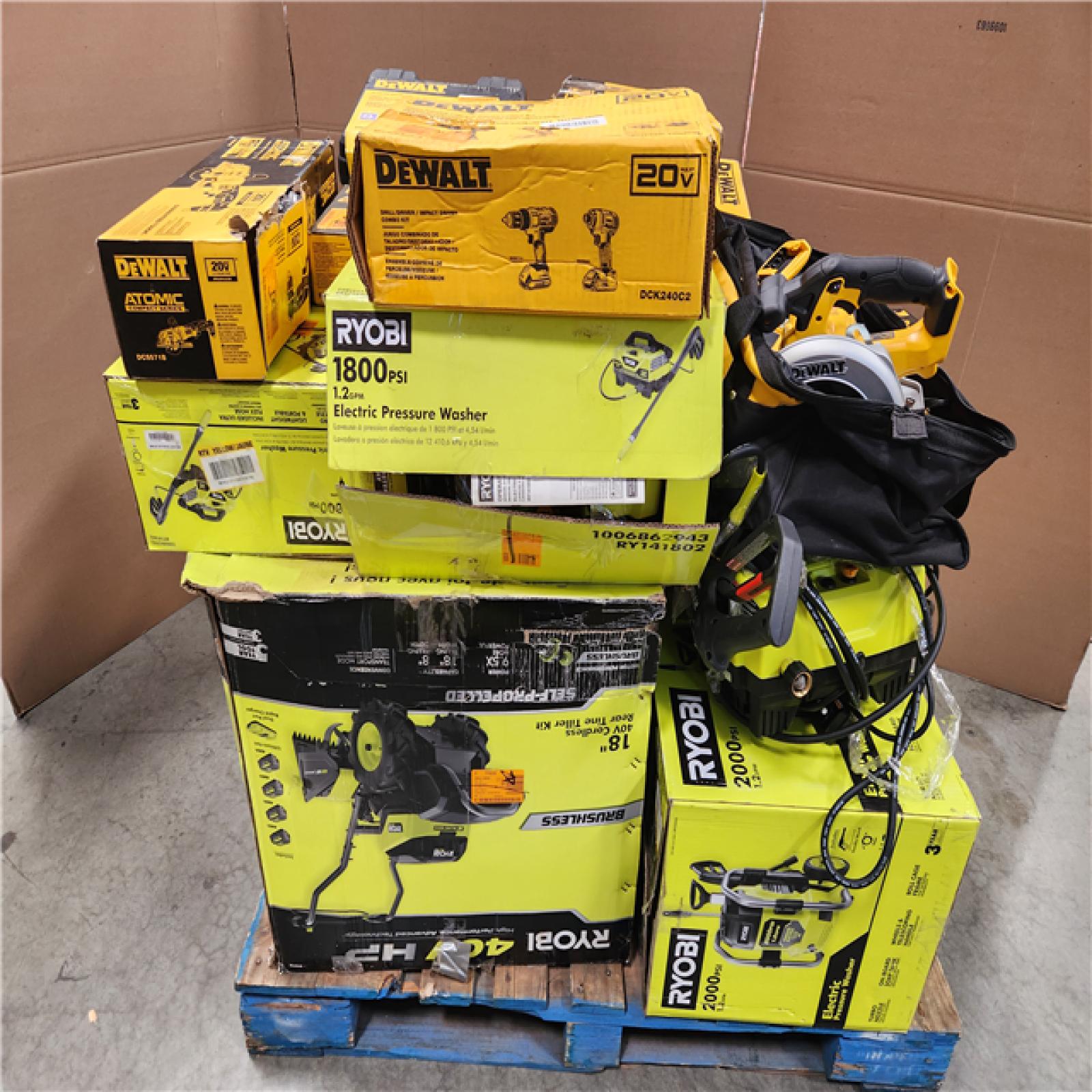 CALIFORNIA AS-IS TOOL PALLET