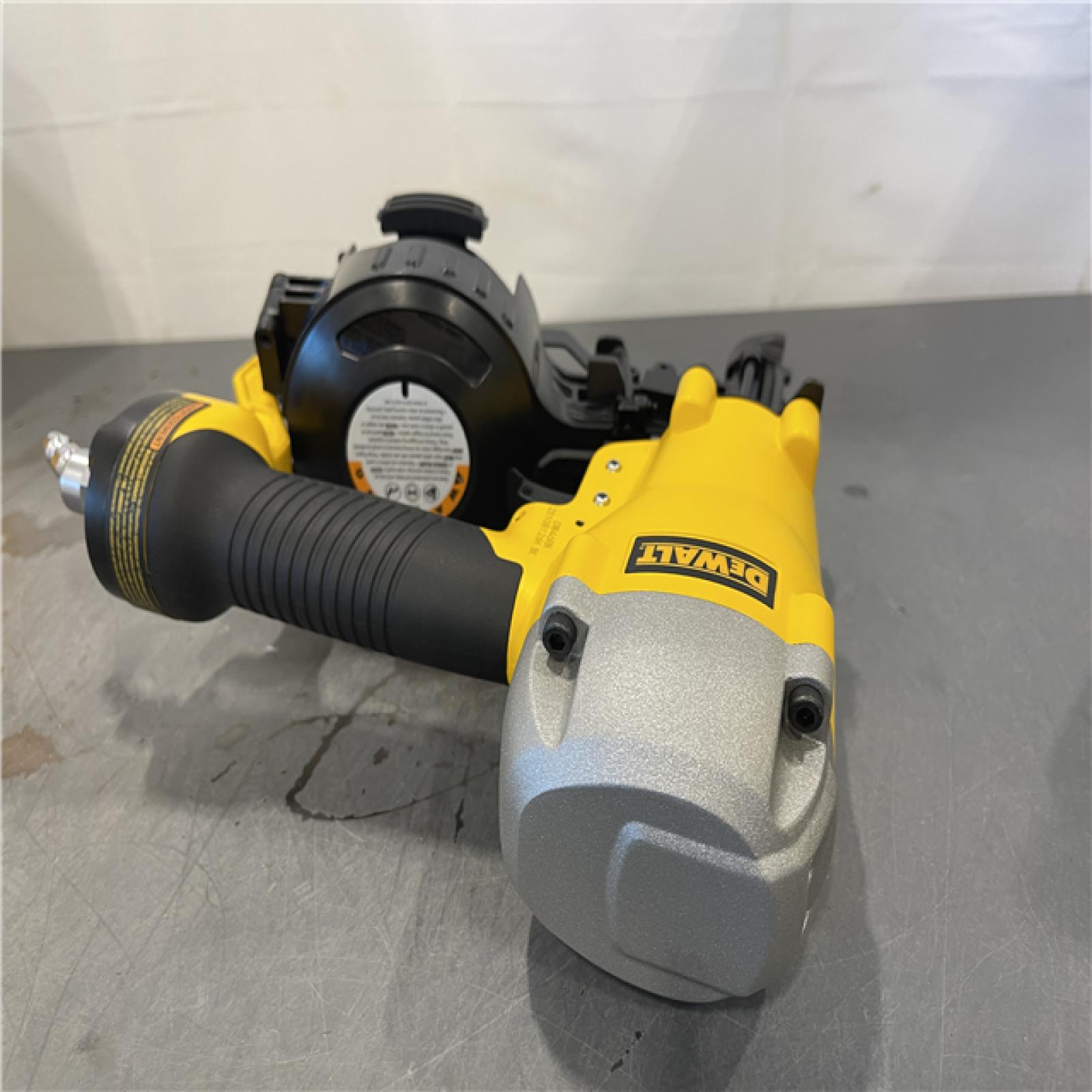 AS-IS - DeWalt 1-3/4 in. 15 Degree Pneumatic Coil Roofing Nailer