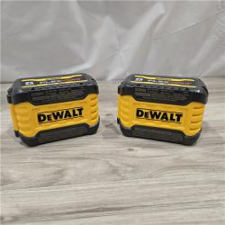 AS-IS DEWALT FLEXVOLT 20-Volt/60-Volt MAX Lithium-Ion 6.0Ah Battery Pack (2-Pack)