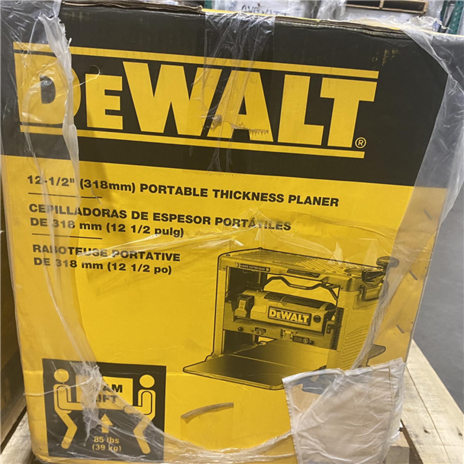 NEW- DEWALT 15 Amp Corded 12.5 in. Bench Planer