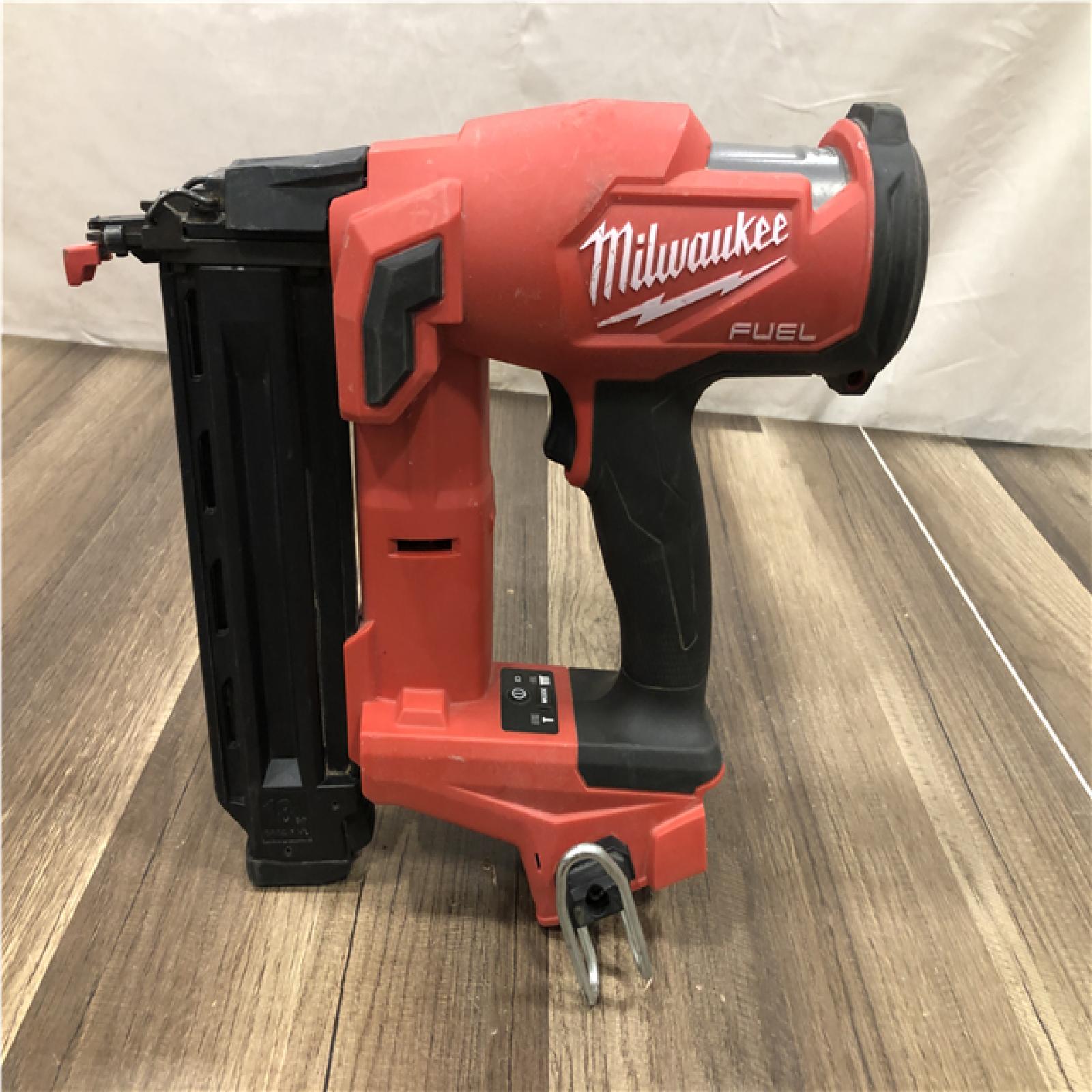 AS-IS Milwaukee FUEL 18-Volt Lithium-Ion Brushless Cordless Gen II 18-Gauge Brad Nailer (Tool-Only)