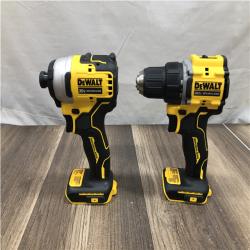AS-IS DEWALT ATOMIC 20-Volt MAX Lithium-Ion Cordless Combo Kit