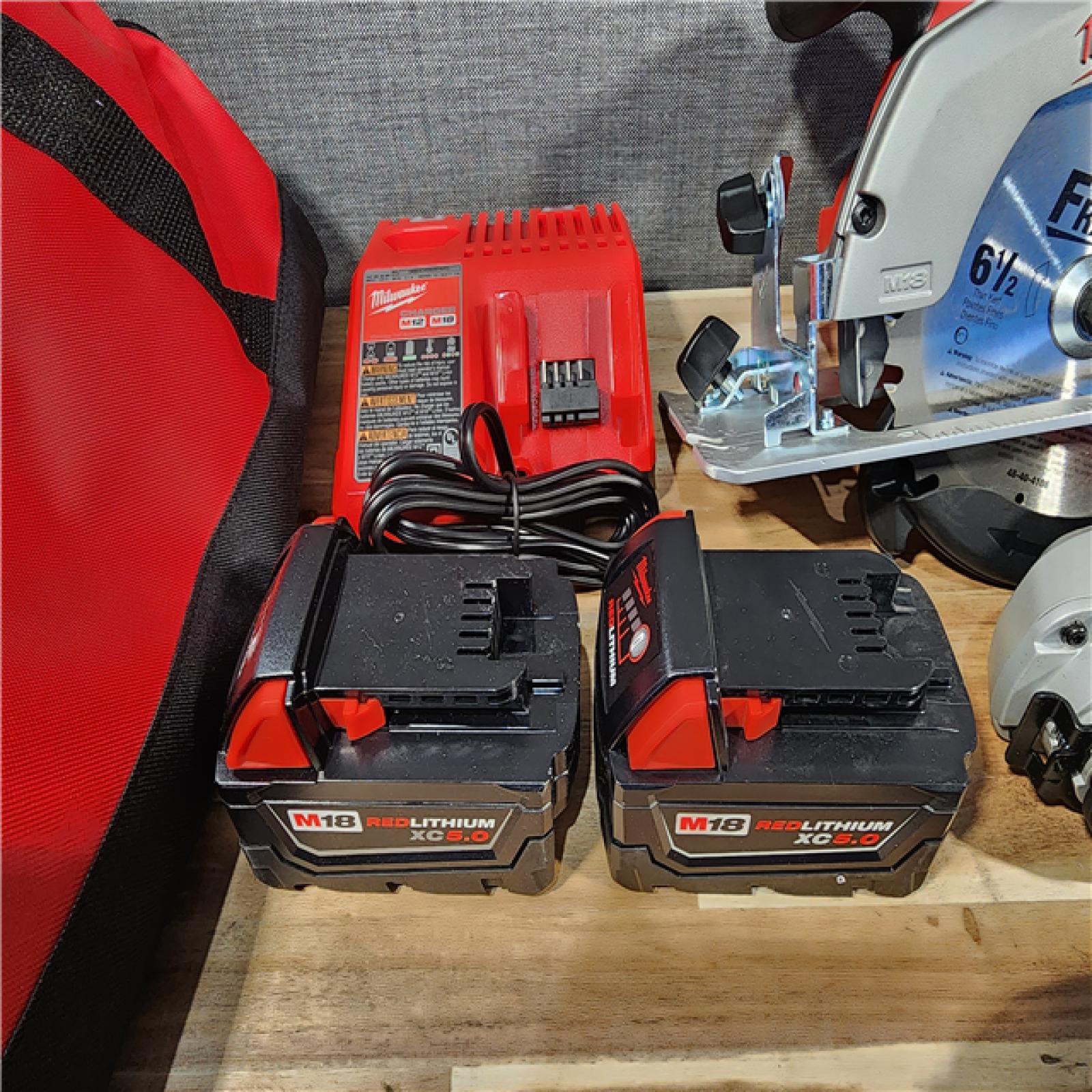 HOUSTON LOCATION - AS-IS Milwaukee 18-Volt Lithium-Ion Cordless (9-Tool) Combo Kit