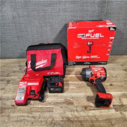 HOUSTON LOCATION - AS-IS Milwaukee FUEL 18V Lithium-Ion Brushless Cordless 1/2 in. Impact Wrench w/Friction Ring Kit