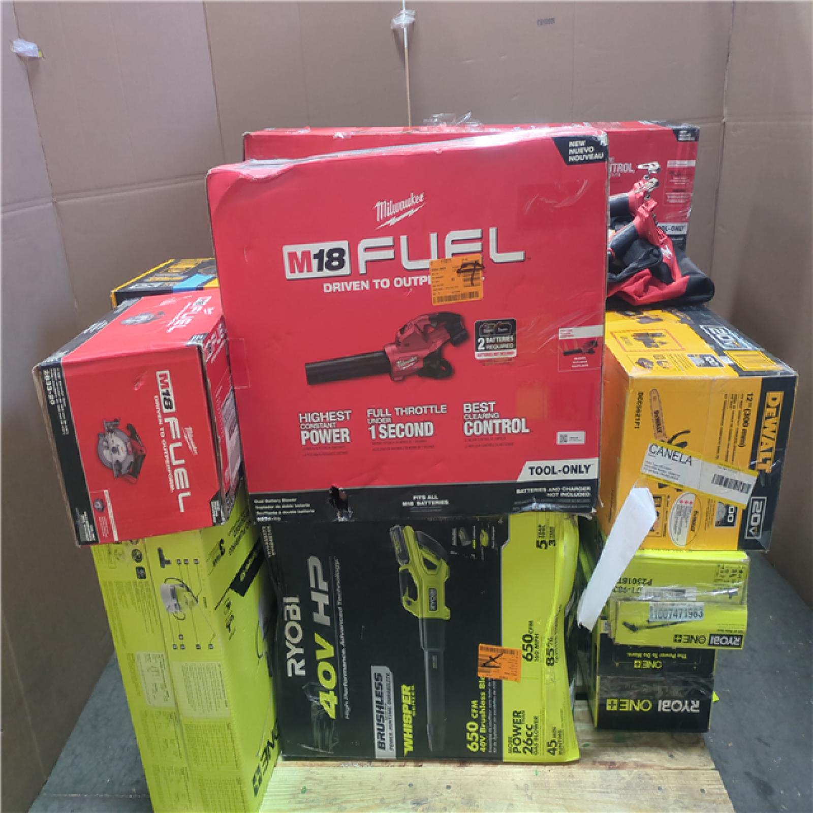 CALIFORNIA AS-IS TOOL PALLET