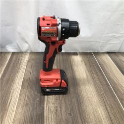 AS-IS Milwaukee 18V Lithium-Ion Brushless Cordless 1/2 in. Compact Drill/Driver Kit