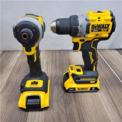 GOOD DEWALT 20V MAX XR Cordless Drill/Driver, ATOMIC Impact Driver 2 Tool Combo Kit, (2) 2.0Ah Batteries, Charger, and Bag