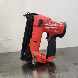 AS-IS- M12 FUEL 12-Volt Lithium-Ion Brushless Cordless 18-Guage Compact Brad Nailer (Tool Only)