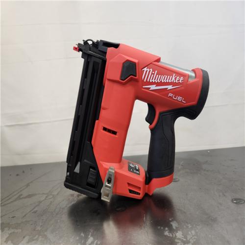 AS-IS- M12 FUEL 12-Volt Lithium-Ion Brushless Cordless 18-Guage Compact Brad Nailer (Tool Only)