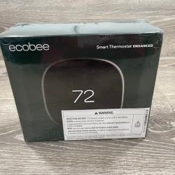 NEW - Ecobee Smart Thermostat Enhanced  Black