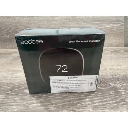 NEW - Ecobee Smart Thermostat Enhanced  Black