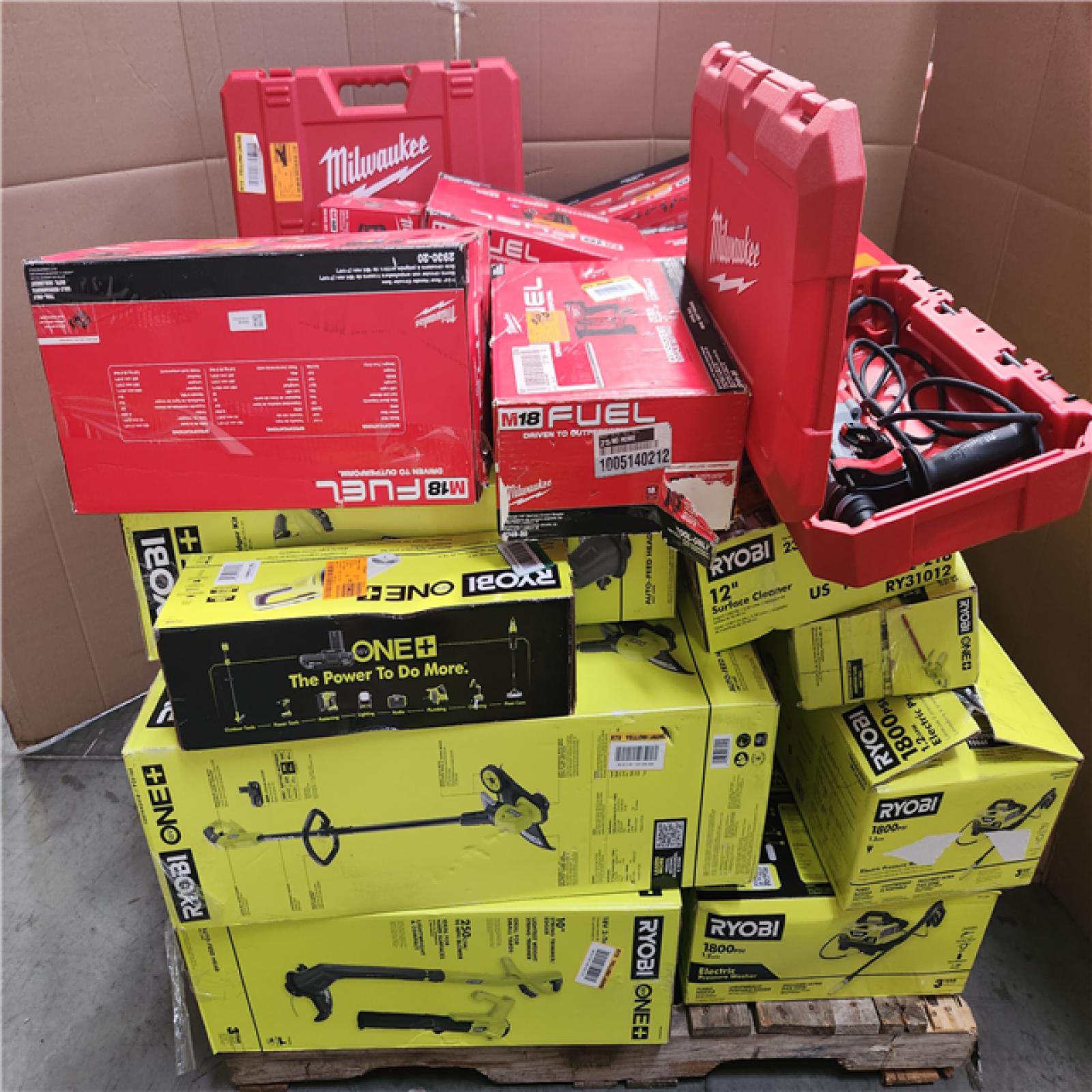 CALIFORNIA AS-IS TOOL PALLET