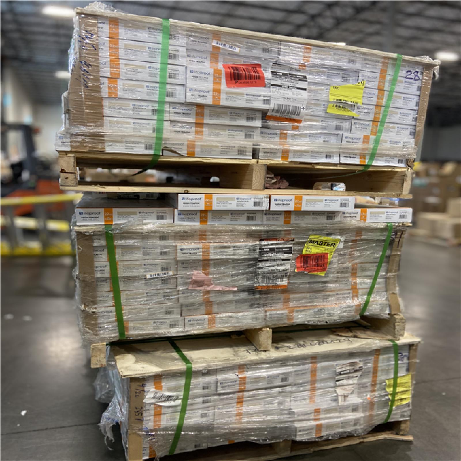 DALLAS LOCATION - Lifeproof Spring Park Oak 22 MIL x 8.7 in. W x 59 in. L Click Lock Waterproof Luxury Vinyl Plank Flooring (25 sqft/case) 90 CASES