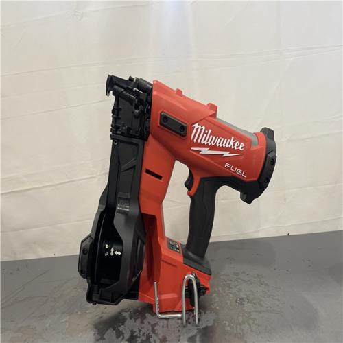 AS-IS- Milwaukee M18 FUEL 18-Volt Lithium-Ion Brushless Cordless Coil Roofing Nailer (Tool Only)