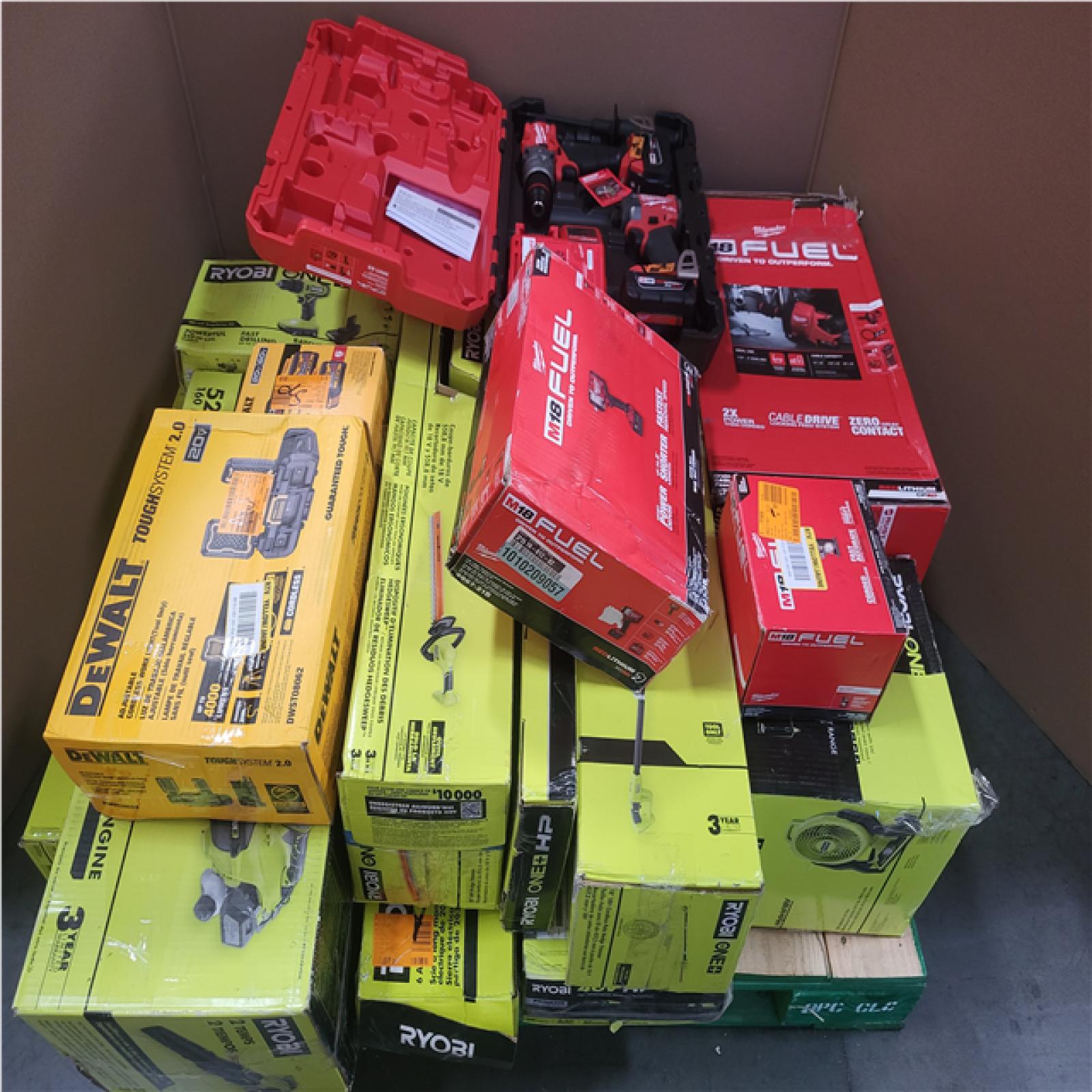 CALIFORNIA AS-IS TOOL PALLET