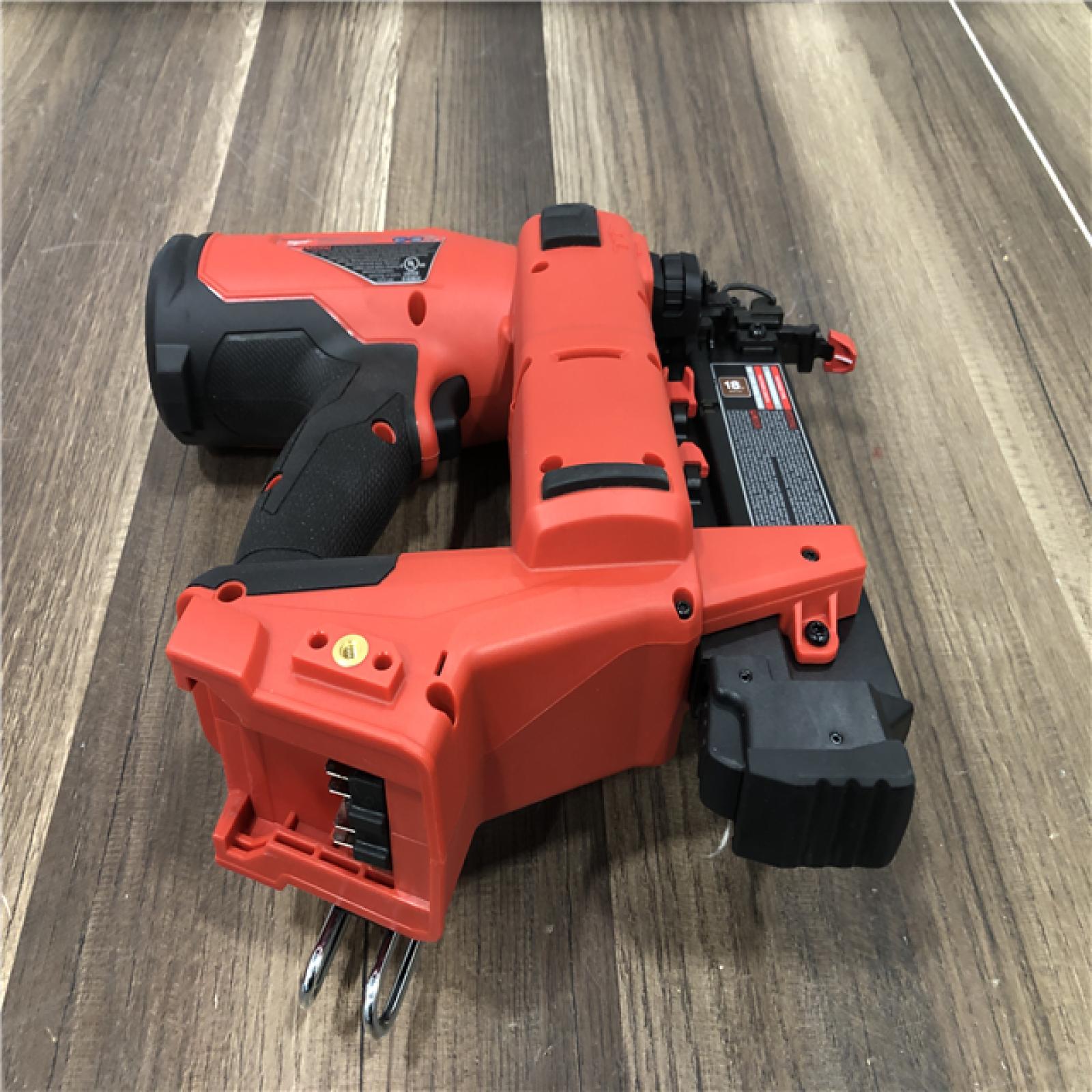 AS-IS Milwaukee FUEL 18-Volt Lithium-Ion Brushless Cordless Gen II 18-Gauge Brad Nailer (Tool-Only)