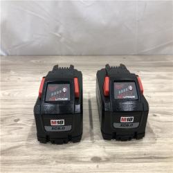 AS-IS Milwaukee 18-Volt Lithium-Ion High Output Battery Starter Kit