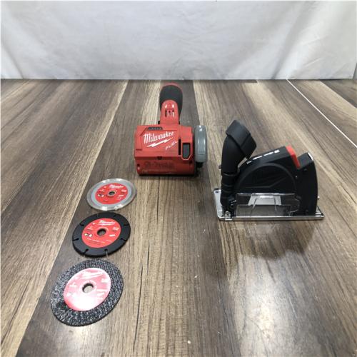 AS-IS Milwaukee FUEL 12V Lithium-Ion Brushless Cordless 3 in. Cut Off Saw (Tool-Only)