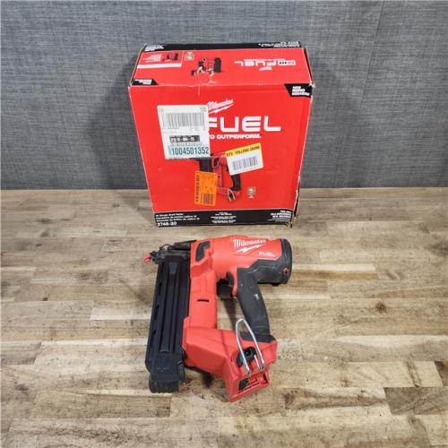 HOUSTON LOCATION - AS-IS Milwaukee FUEL 18-Volt Lithium-Ion Brushless Cordless Gen II 18-Gauge Brad Nailer (Tool-Only)