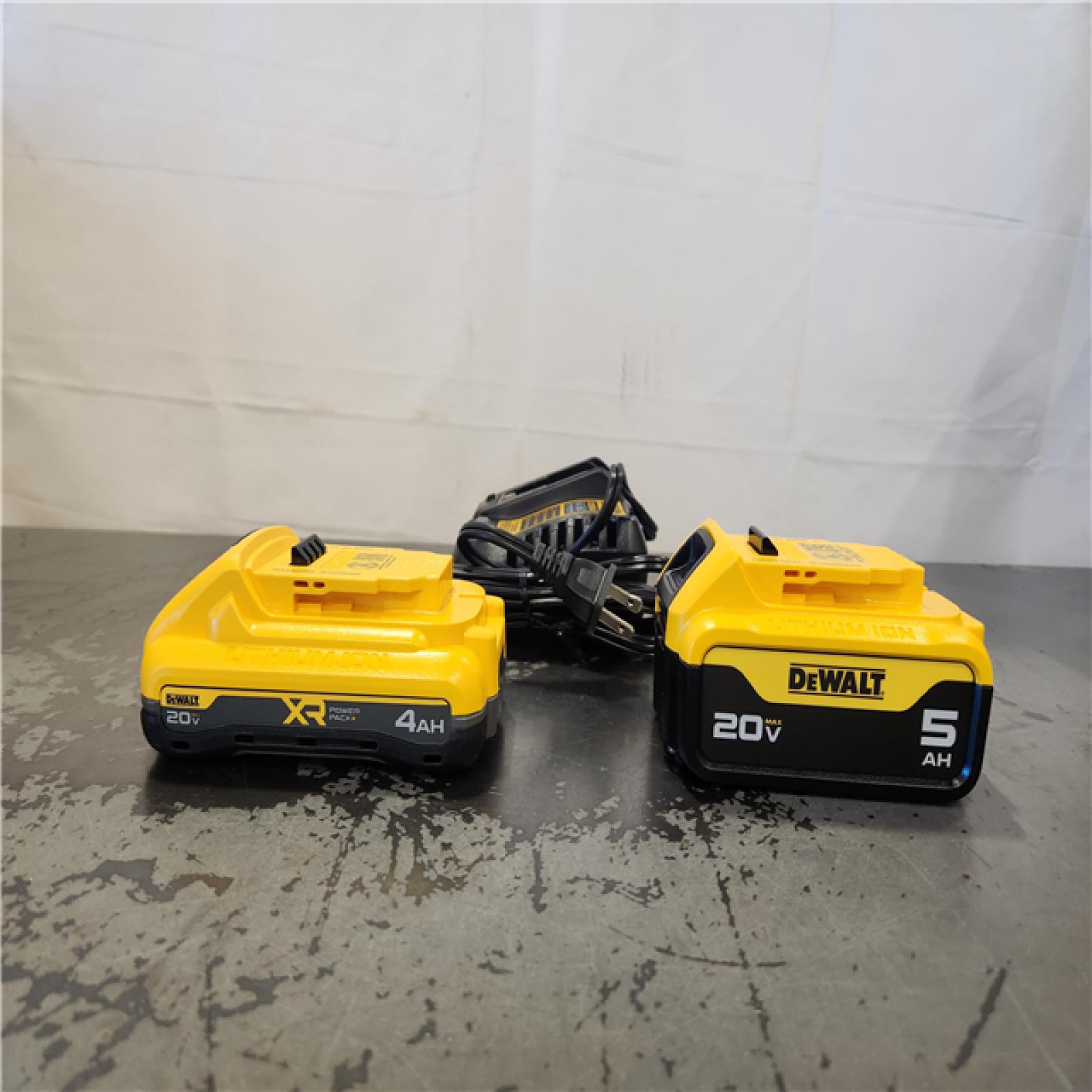 AS-IS- DEWALT 20V MAX Lithium-Ion Starter Kit