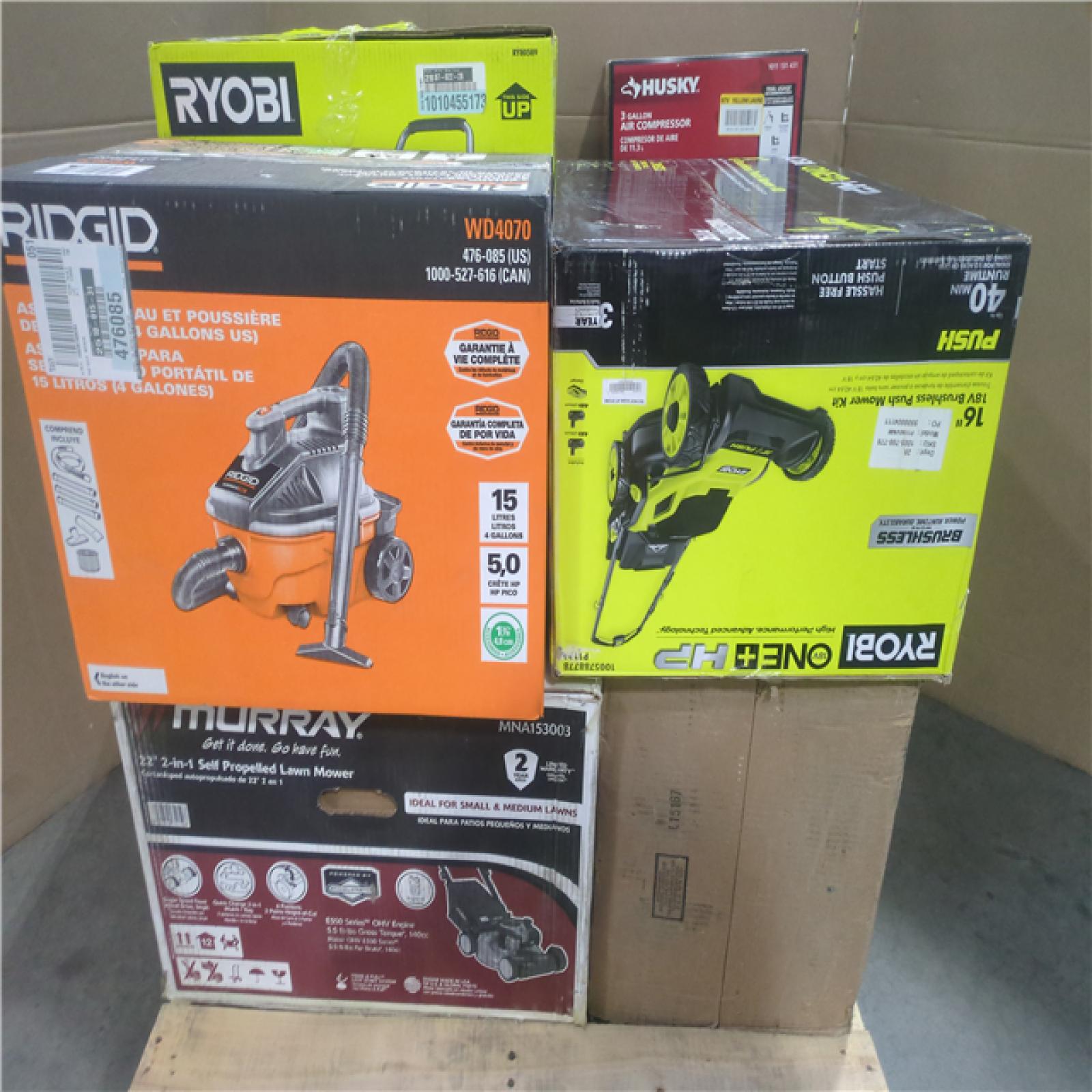 CALIFORNIA AS-IS OUTDOOR POWER EQUIPMENT
