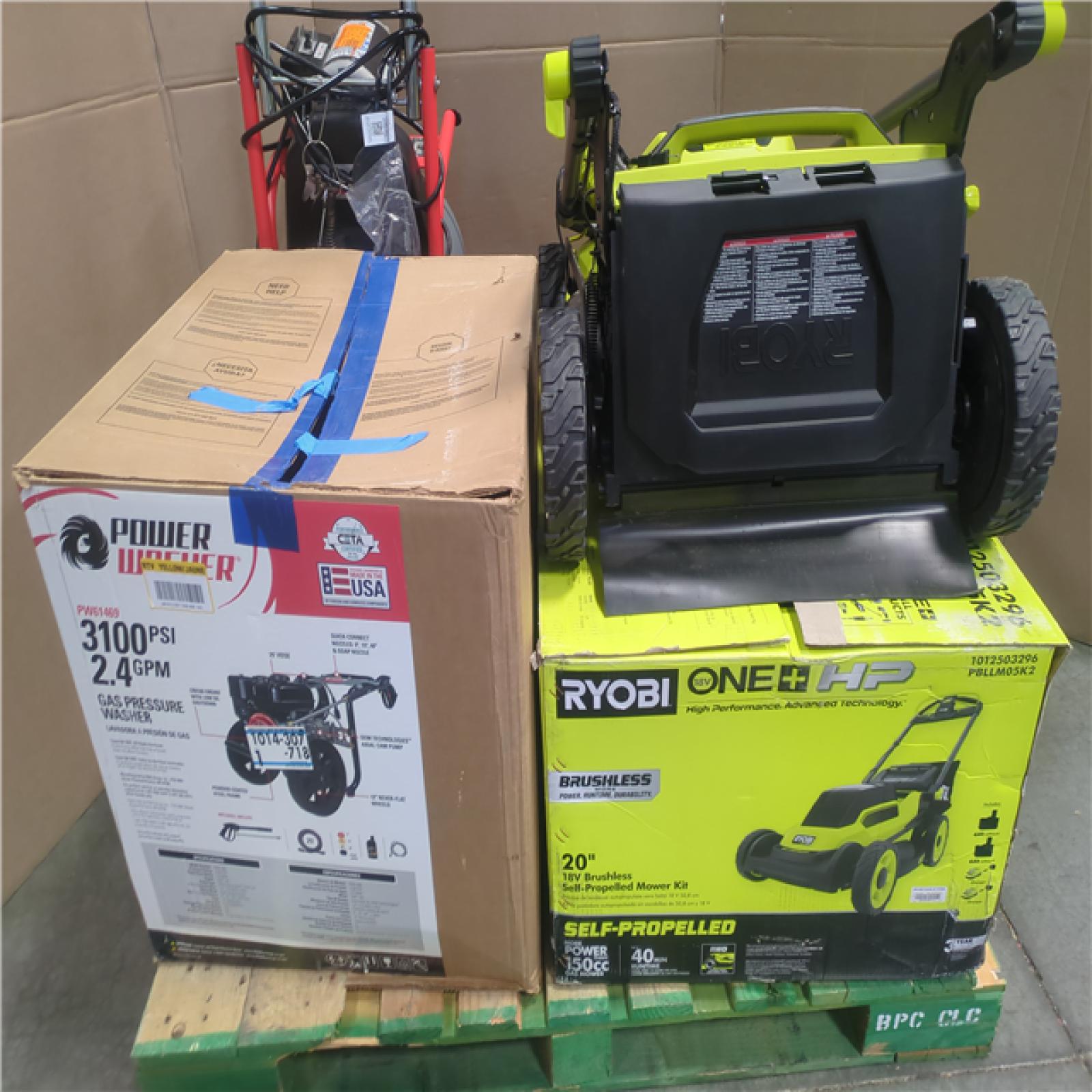 CALIFORNIA AS-IS OUTDOOR POWER EQUIPMENT