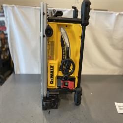 AS-IS - DeWalt 15 Amps Corded 8-1/4 in. Compact  Portable Table Saw (Tool Only)