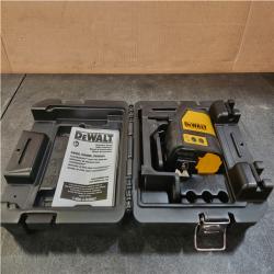 Phoenix NEW DEWALT 100 ft. Green Self-Leveling Cross Line Laser Level with (3) AA Batteries & Case (Powers On)