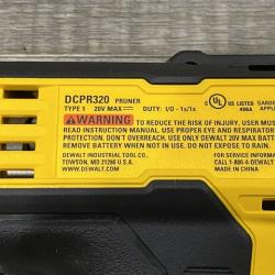 AS-IS DEWALT 20V MAX Cordless Battery Powered Pruner Kit