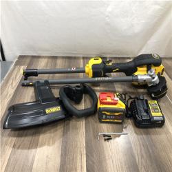as-is DEWALT FLEXVOLT 60V MAX 17 in. Cordless Battery Powered Attachment Capable Trimmer Kit