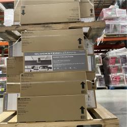 DALLAS LOCATION - Hugh 52 in. Integrated LED Indoor Nickel Ceiling Fan PALLET-(32 UNITS)