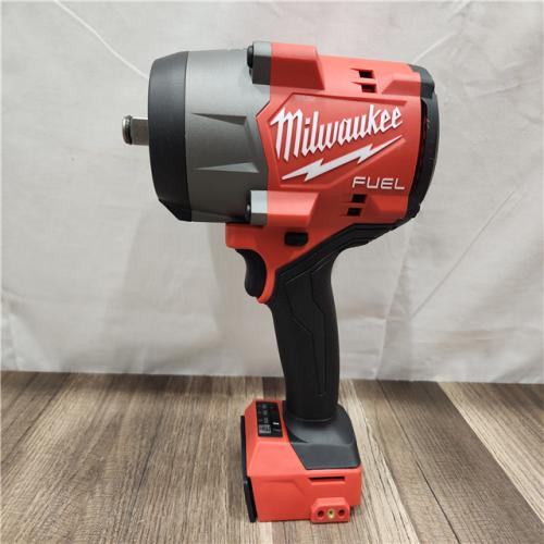 AS-IS- Milwaukee M18 FUEL 18V Lithium-Ion Brushless Cordless 1/2 in. Impact Wrench with Friction Ring (Tool-Only)
